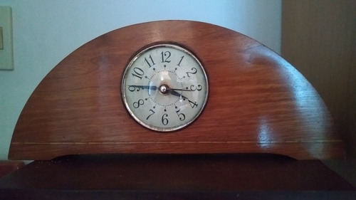 Reloj De Mesa Mediados De Los 30s Funciona Perfecto Art Deco
