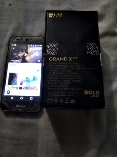 Teléfono Grand X Lte Blu