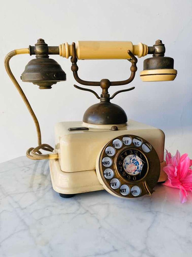Teléfono Vintage Decorativo De Colección