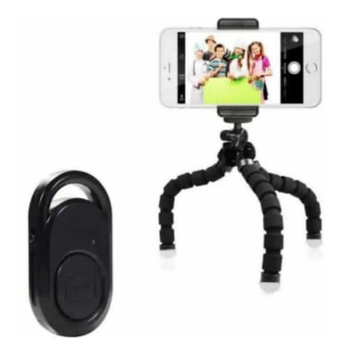 Tripode Para,tlf,cámaras Etc Con Control Bluetooth Selfie