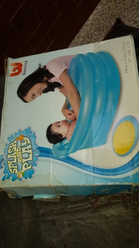Bañera Portatil Inflable Para El Bebe