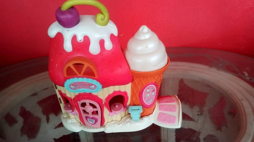 Casa Para Muñecas Heladería Ideal Para Lol, Polly Pocker