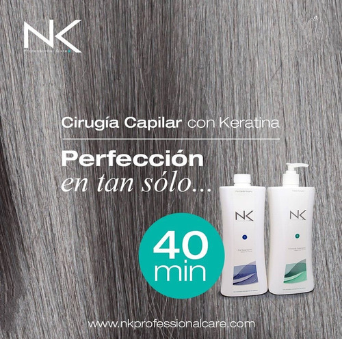 Cirugía Capilar Con Keratina Nk