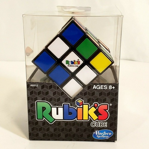 Cubo 3x3 Puzzle Con Soporte Rubik's Hasbro Original