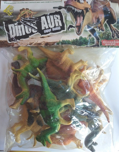 Dinosaurios Juguete Para Niños De 10 Piezas 15 Cms.