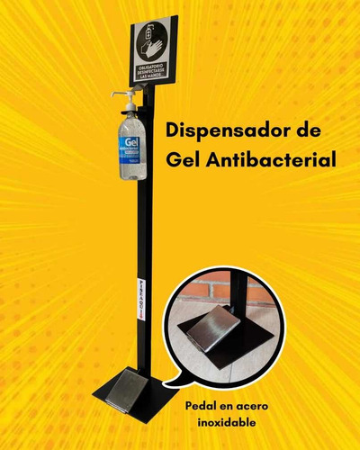 Dispensador De Gel Antibacterial