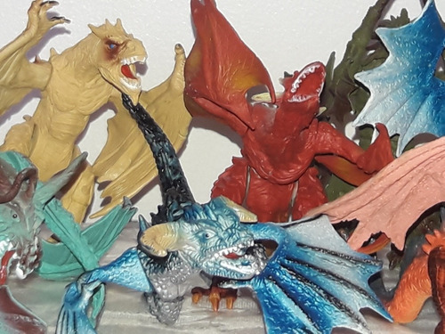 Dragones, Dinosaurios Desarmables Diferentes Colores