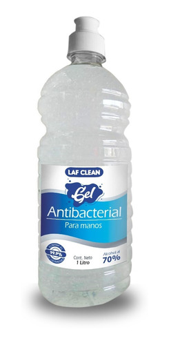 Gel Antibacterial Al 70% Caja 12 Unidades De Litro