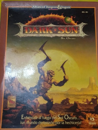 Juego Dark. Sun. 2da Version. Advance Dungeons & Dragons