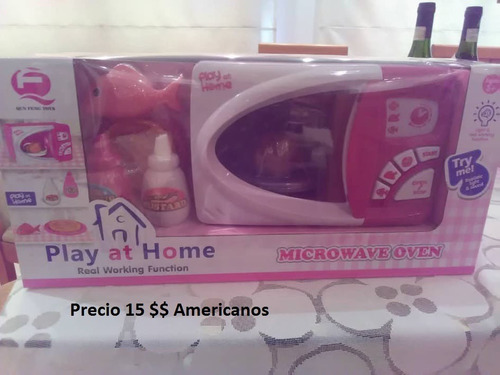 Juguetes Para Niñas Microondas De Juguete Play Ar Home