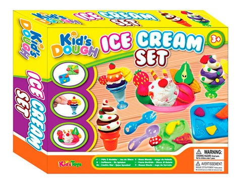 Kid's Dough Ice Cream Set / Cake Set