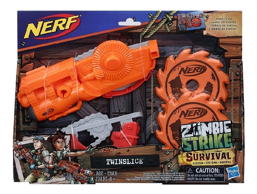 Nerf Twinslice Zombie Strike Hasbro.