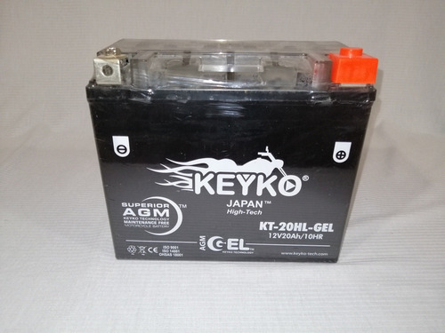 Pila Recargable Moto Juguete Kt 20hl 20amp