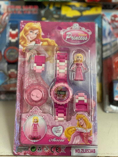 Reloj Armable Princesas Aurora