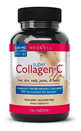 Revista Super Collagen Colageno+c Neocell 120tablt Nuevo