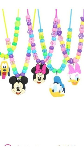 Set De Collares De Minnie Para Armar