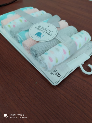 Set Toallitas Pañitos Para Bebes