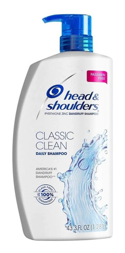 Shampoo Head And Shoulders Classic Clean Anticaspa 1.28 L