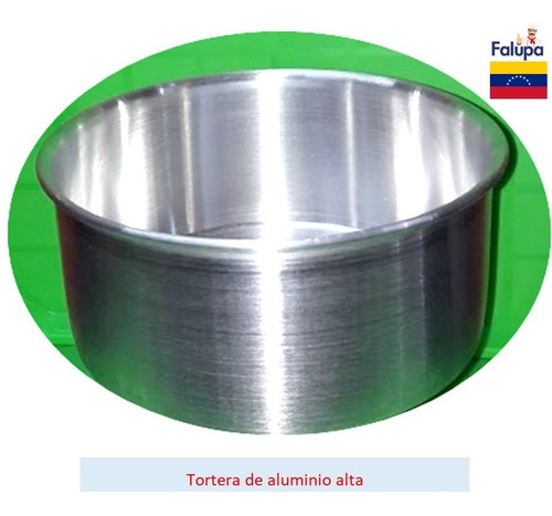 Tortera Alta De Aluminio De  Cms. Diametro X 10