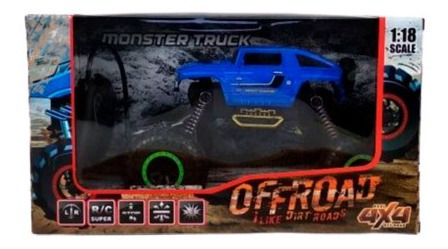 Vehiculo R/c Off Road Monster Truck