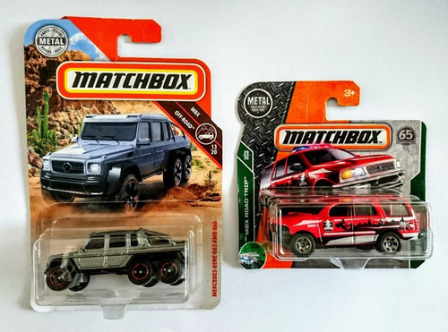 Mercedes-benz G63 6x6 Y Ford Expedition Matchbox Nuevos