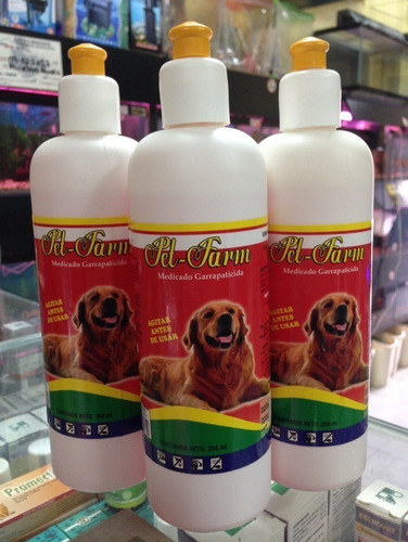 Shampoo Garrapaticida Pet-farm Con Amitraz Para Perros 350ml