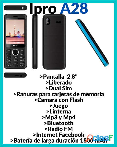 CELULARES IPRO A28