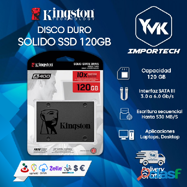 DISCO DURO SOLIDO SSD 120GB