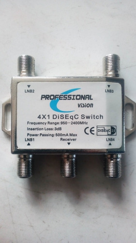 Switch 4x 1 Diseqc.profesional Vision