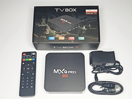 Tv Box Convierte Tv En Smart 4k Tv Por Internet Mqx Pro 4k