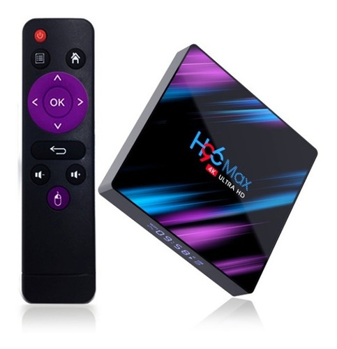 Tv Box H96max | Wifi Android 9.0 Quad Core 4k Hd |