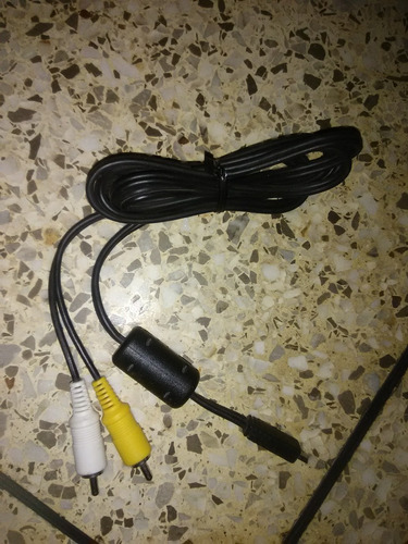 Cable Audio Y Video Para Cámara Punta Pequeña