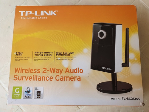 Camara Ip Tplink Tl-scg Wireless 2 Way Audio