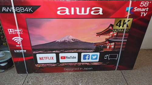 Smart Tv Aiwa 58 Pg Uhd 4k Nuevo