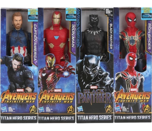 Figura Acción Muñeco Avengers Thor Spiderman Hasbro