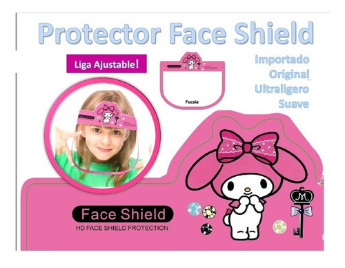 Mascara Protectora Niños Cara Face Shield Niños