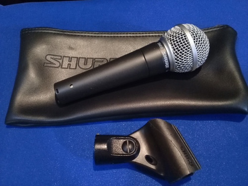 Microfono Shure Sm58 Profesional Poco Uso Sin Detalles