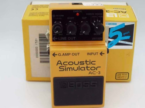 Pedal Boss Ac-3. Acoustic Simulator. Perfecto Estado