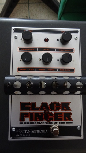 Pedal De Guitarra Black Finger Electro-harmonix Compresor