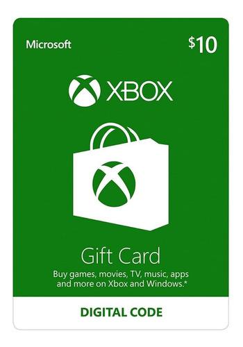 Tarjeta De Regalo | Xbox Live | Codigo Digital