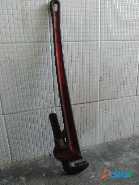 Llave de 36" marca ridgid galvanizada