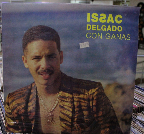Issac Delgado / Con Ganas. Lp Vinyl Vzla. .ms