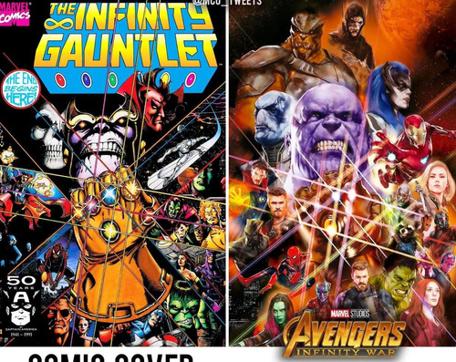 Avengers Thanos Infinity War Saga Comic Digital