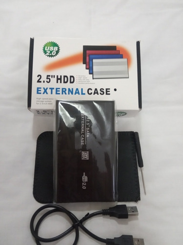 Case Externo 2.5 Sata Disco Duro Laptops Portátil Usb 2.0