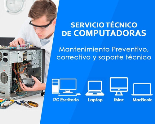 Soporte Técnico Reparacion Domicilio Pc Computadora Latop