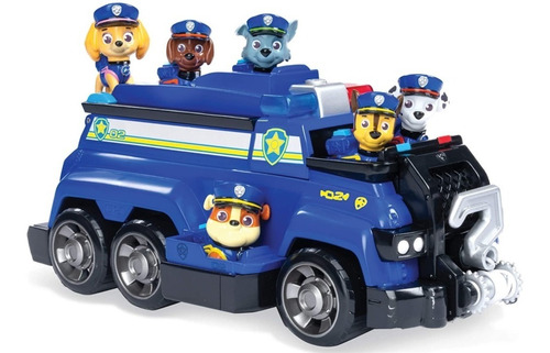 Paw Patrol Carro De Policía Chase Y Sus Amigos Importado