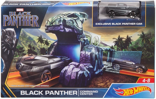 Pista Hotwheels Marvel Pantera Negra Comand Center Original