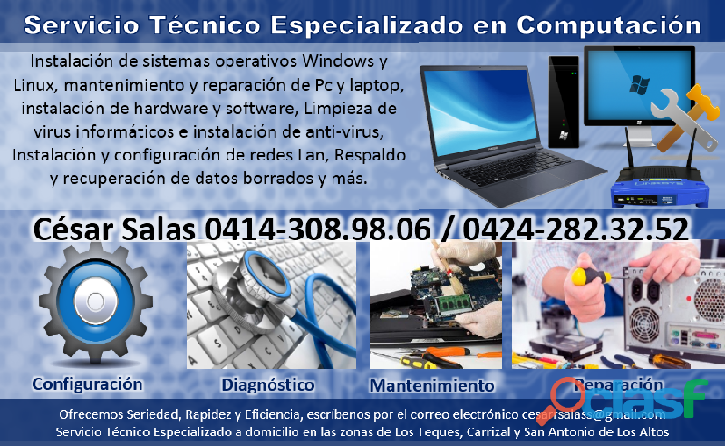 SERVICIO TÉCNICO ESPECIALIZADO EN COMPUTACIÓN ALTOS