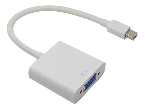 Adaptador Convertidor Mini Displayport A Vga Sin Audio