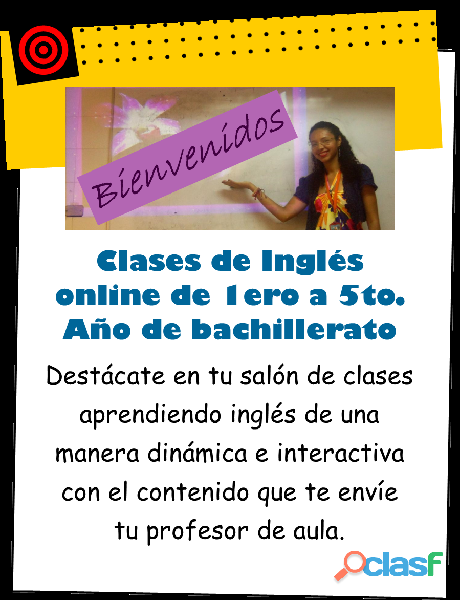 Clases de Inglés online de bachillerato